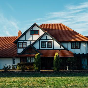 Bauernhaus mit Dachgauben